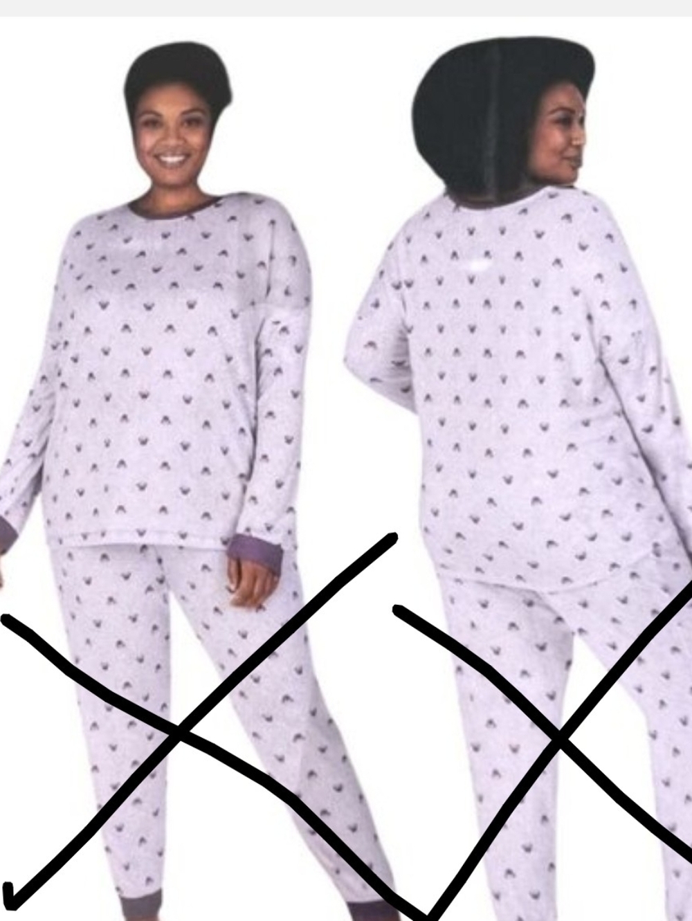 XL: 💜Disney Soft  Long-Sleeve Pajama Top Only